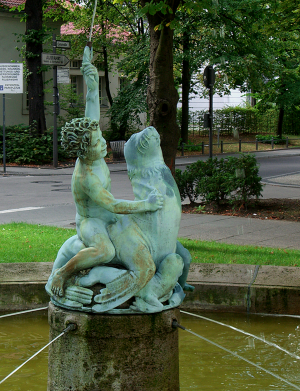 Ratespiel zur Stadtrallye durch Berlin: Brunnen 7