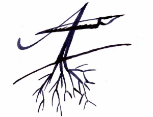 Logo zur Ausstellung <Arbolyrikum - Galerie der dichtenden Bäume>